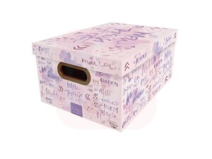 Caixa Organizadora Média Palavras - Dello