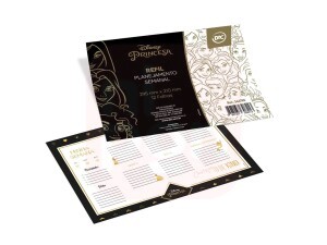Refil Para Prancheta com Planner Semanal Princesas - Dac