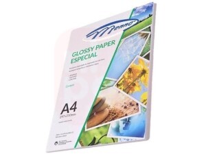 Glossy Paper A4 180g 10fls - Menno