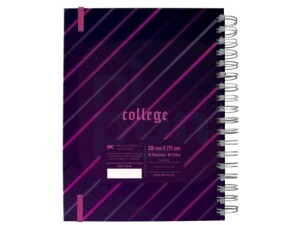Caderno Smart Universitário com folhas e divisórias reposicionáveis DAC College – 4149