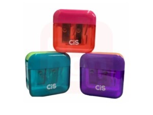 Apontador Escolar 352 Cis 2 Furos Cores Sortidas